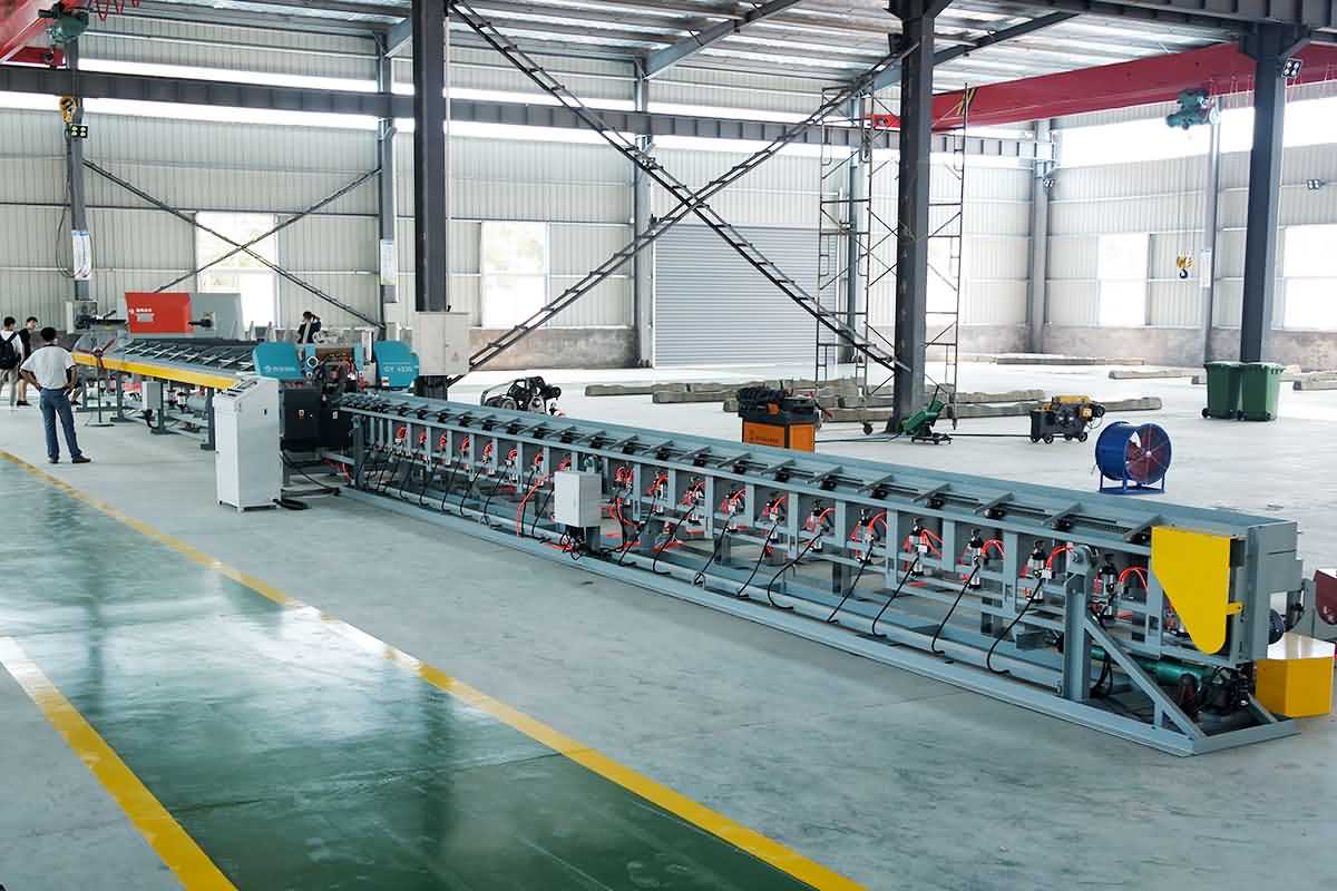 GT-120KN CNC Steel bar shear line