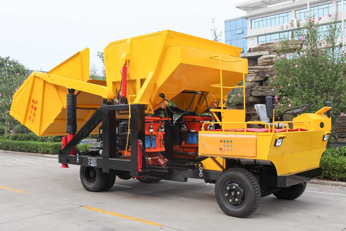 GLZ-14C Combined auto-feeding shotcrete unit