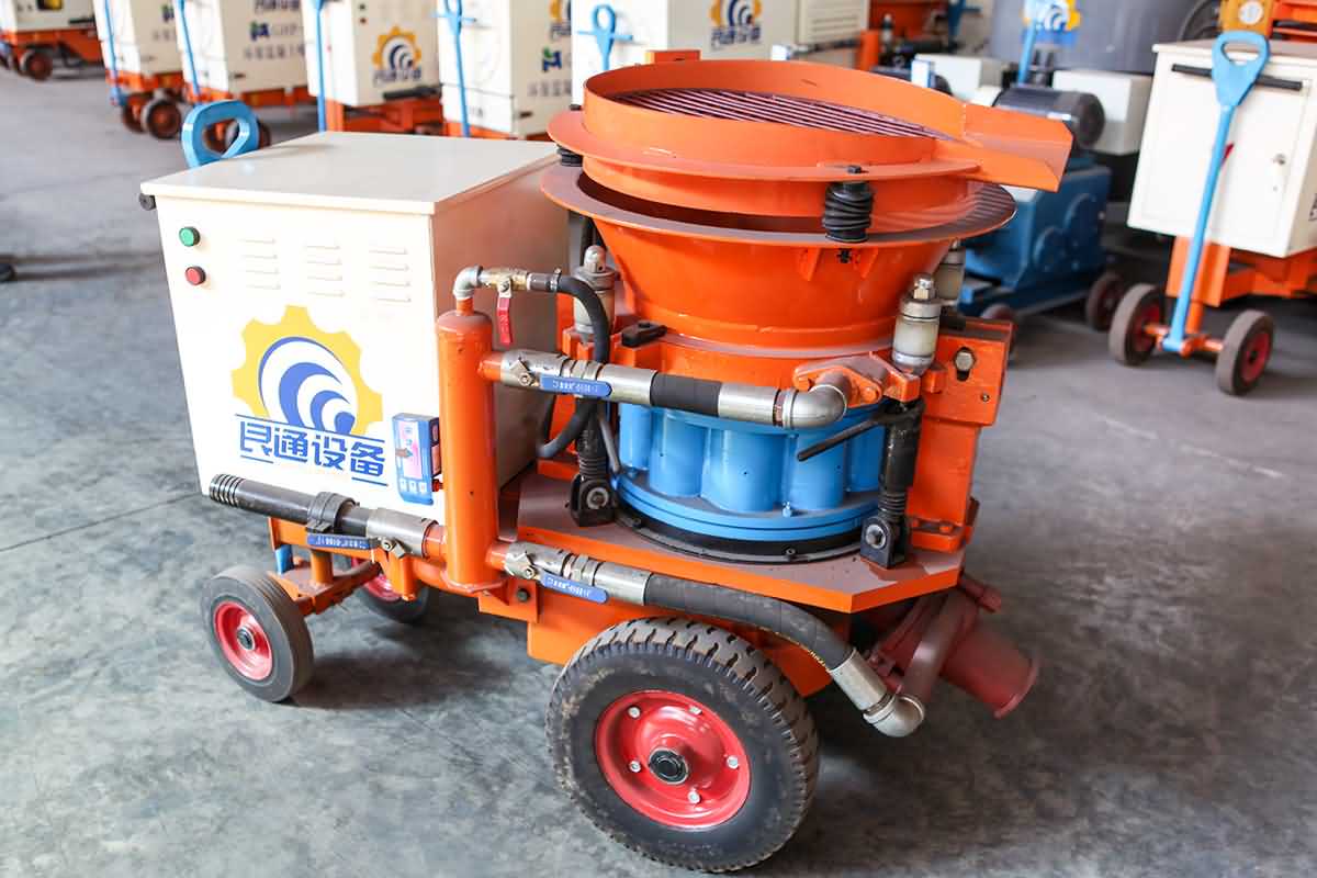 GHP-5D/7D  Environmental-friendly dry shotcrete machine