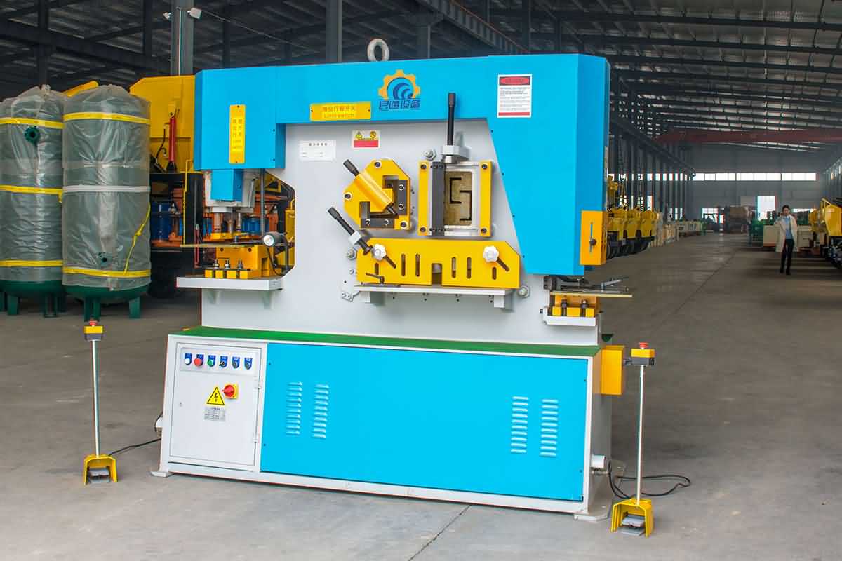 Hydraulic combined punching and shearing machine